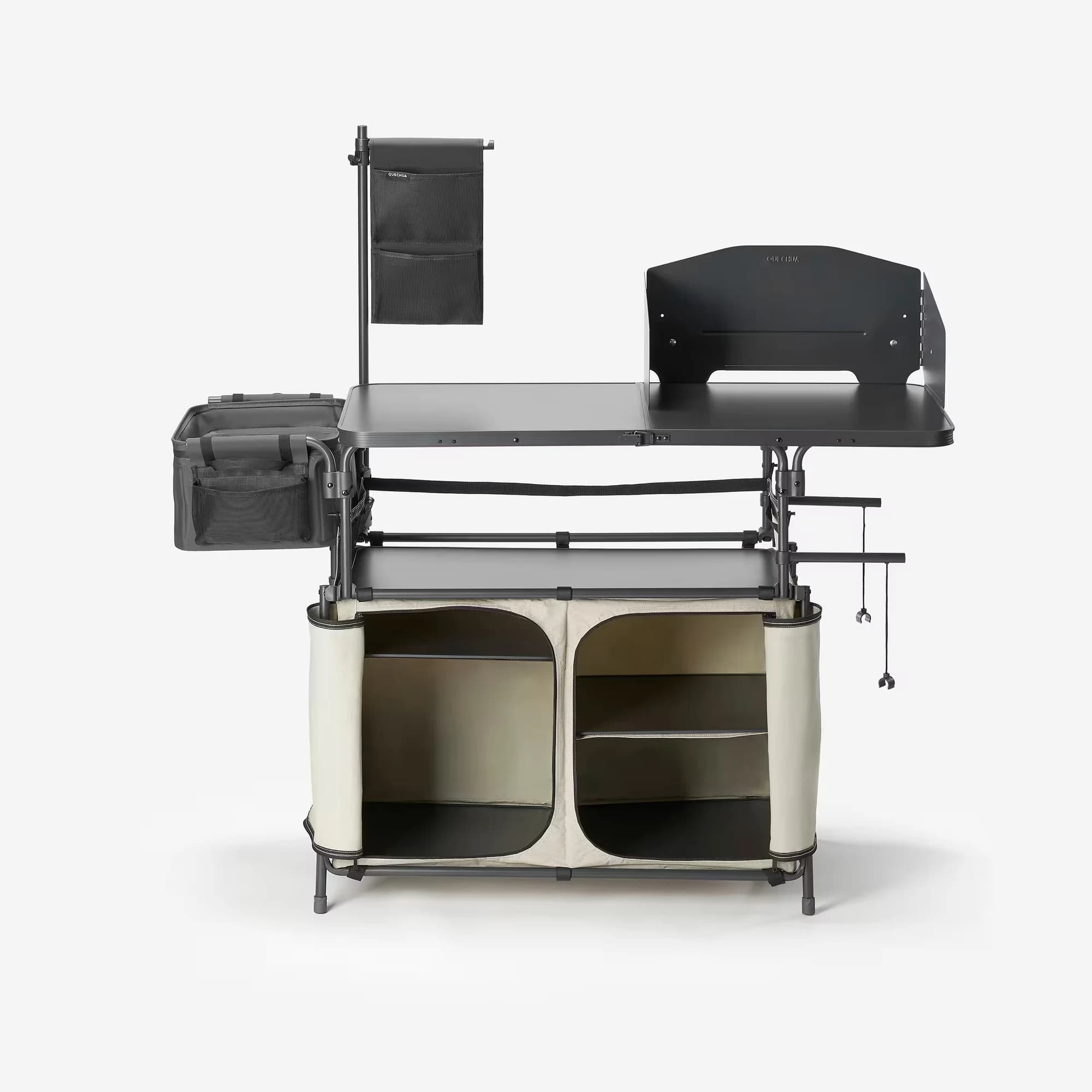 Quechua XL Camping Kitchen with 10L Sink, complete product view